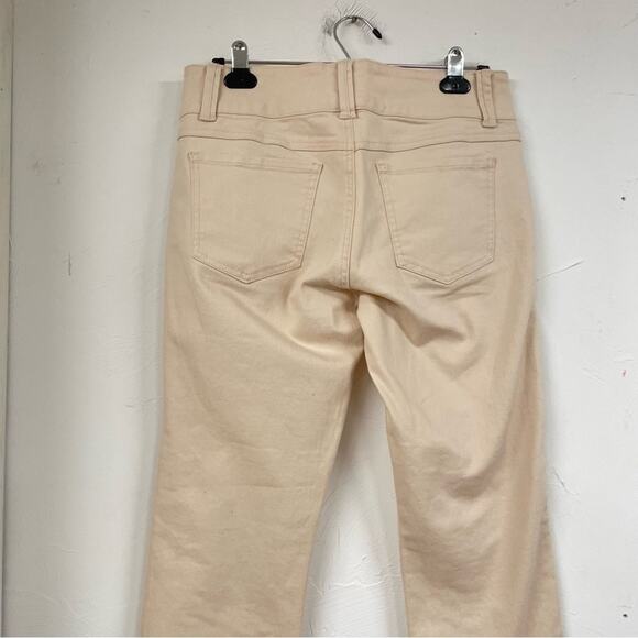 Cabi Pale Peach Bootcut High Rise Womens Jeans 6 Boot Cut - Picture 9 of 11